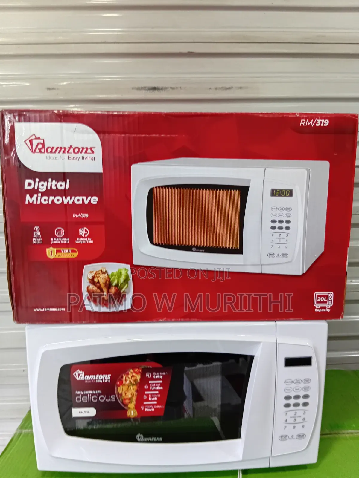 Ramtons Microwave 20 Litres Rm 319