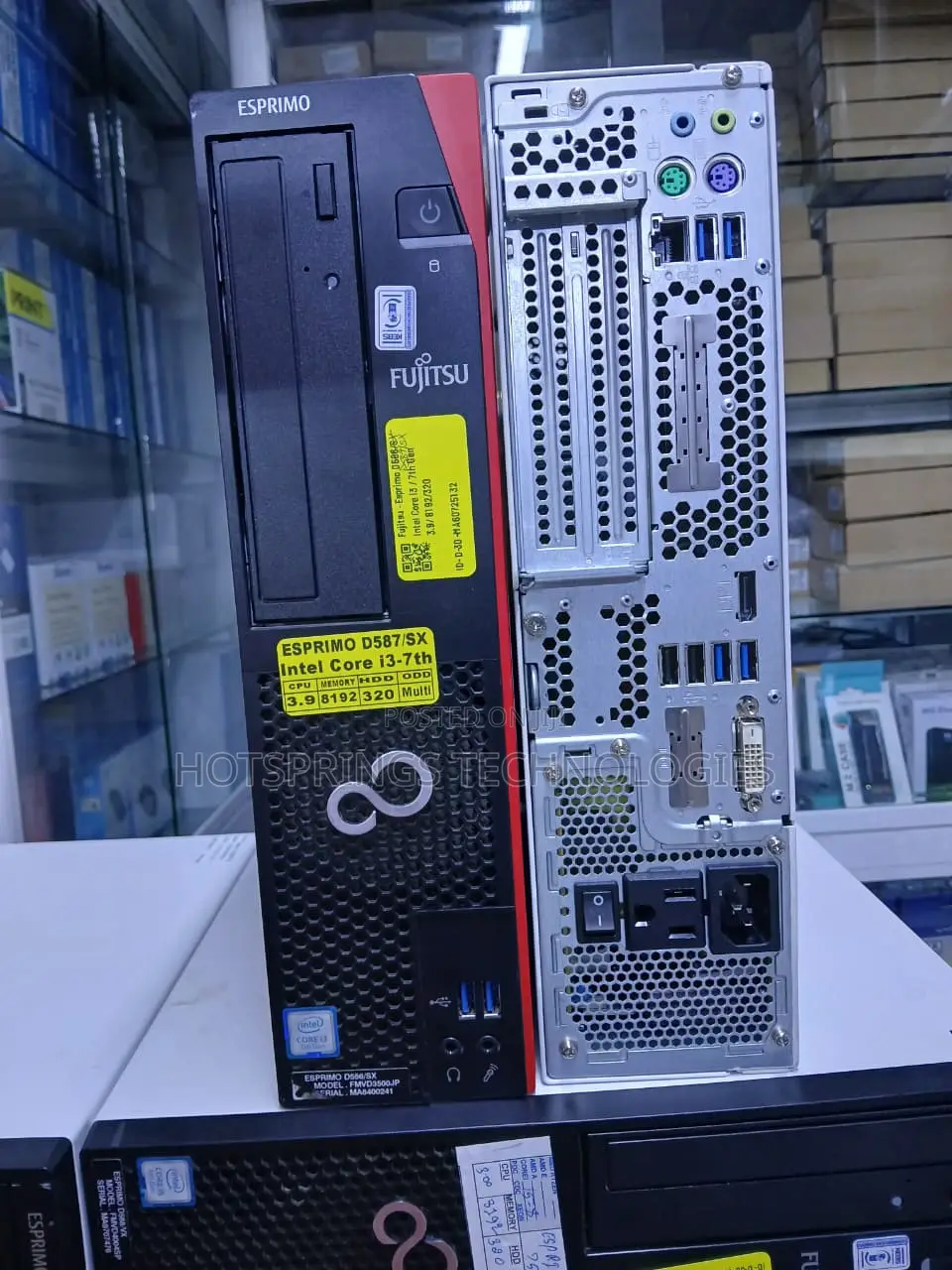 Desktop Computer Fujitsu 8GB Intel Core i3 HDD 320GB