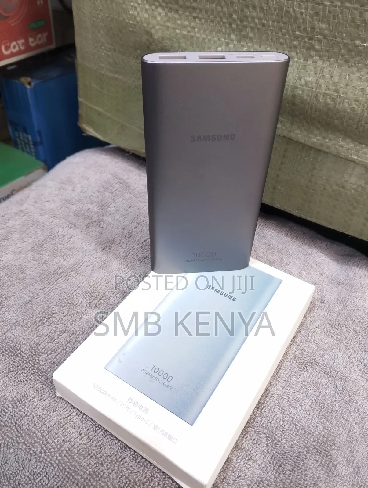 10000mah 2port Samsung Powerbank for Fast Charging
