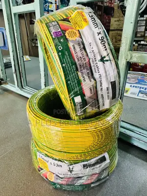 East Africa Cable 1.5mm Single Green Yellow 90m Commercial Wire