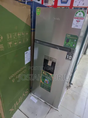 Synix 210l Silver Refrigerator With Water Dispenser