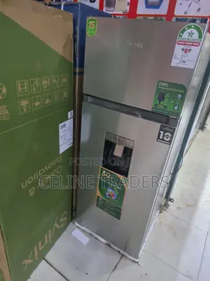 Synix 210l Silver Refrigerator With Water Dispenser