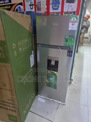 Synix 210l Silver Refrigerator With Water Dispenser