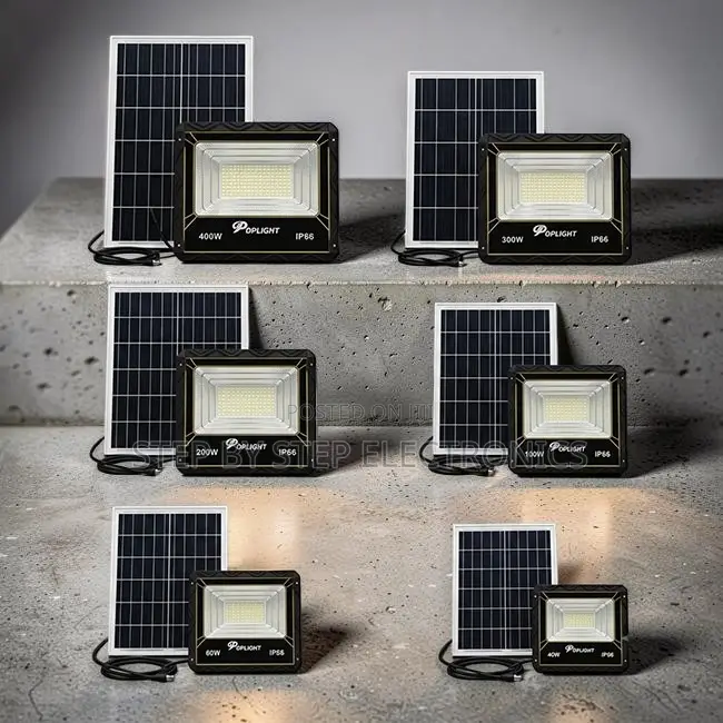 Rustproof 60W 100W 500W Solar Flood Light Wholesale