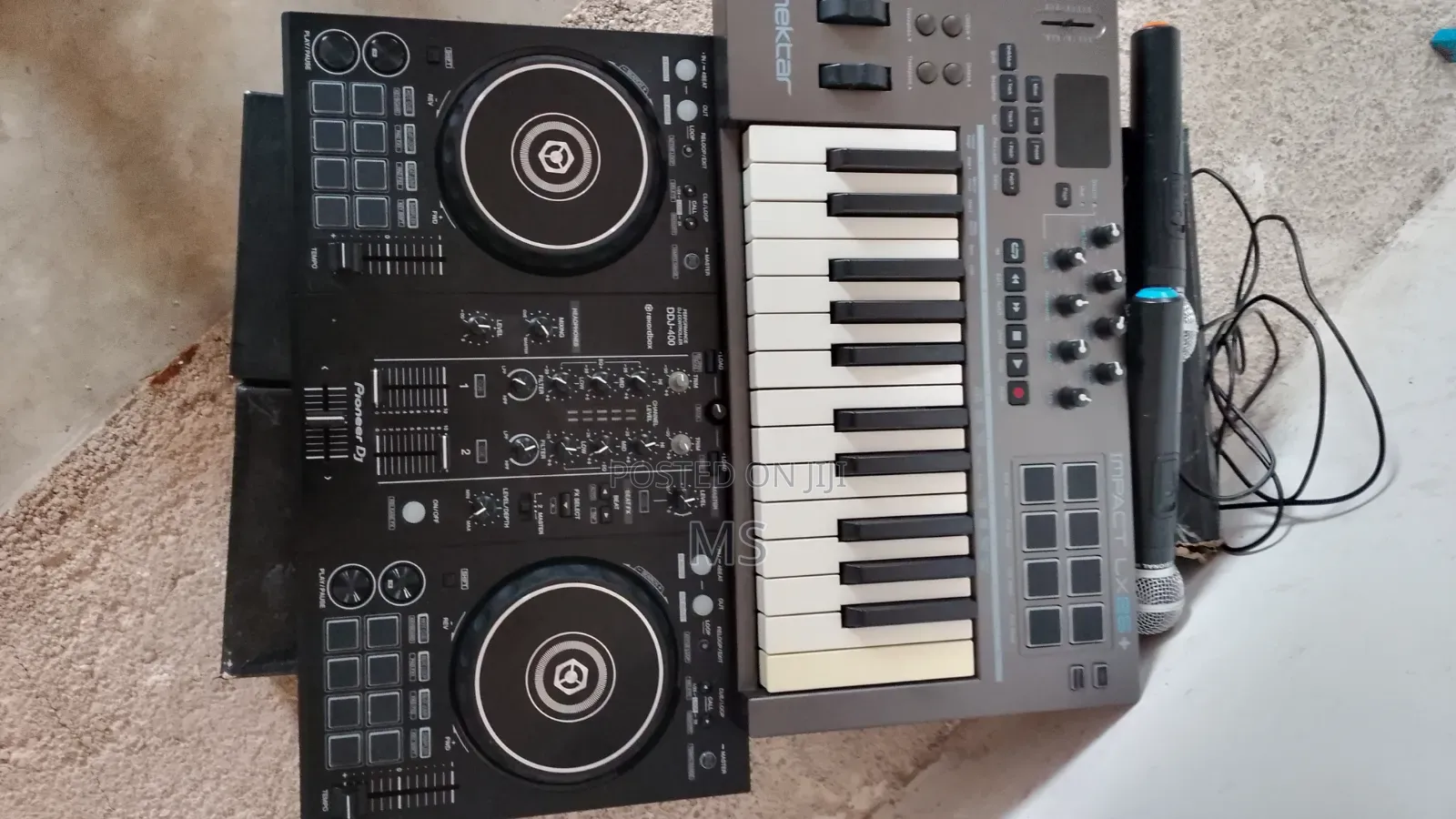 Pioneer DJ Controller DDJ-400, Nektar Impact LX25+