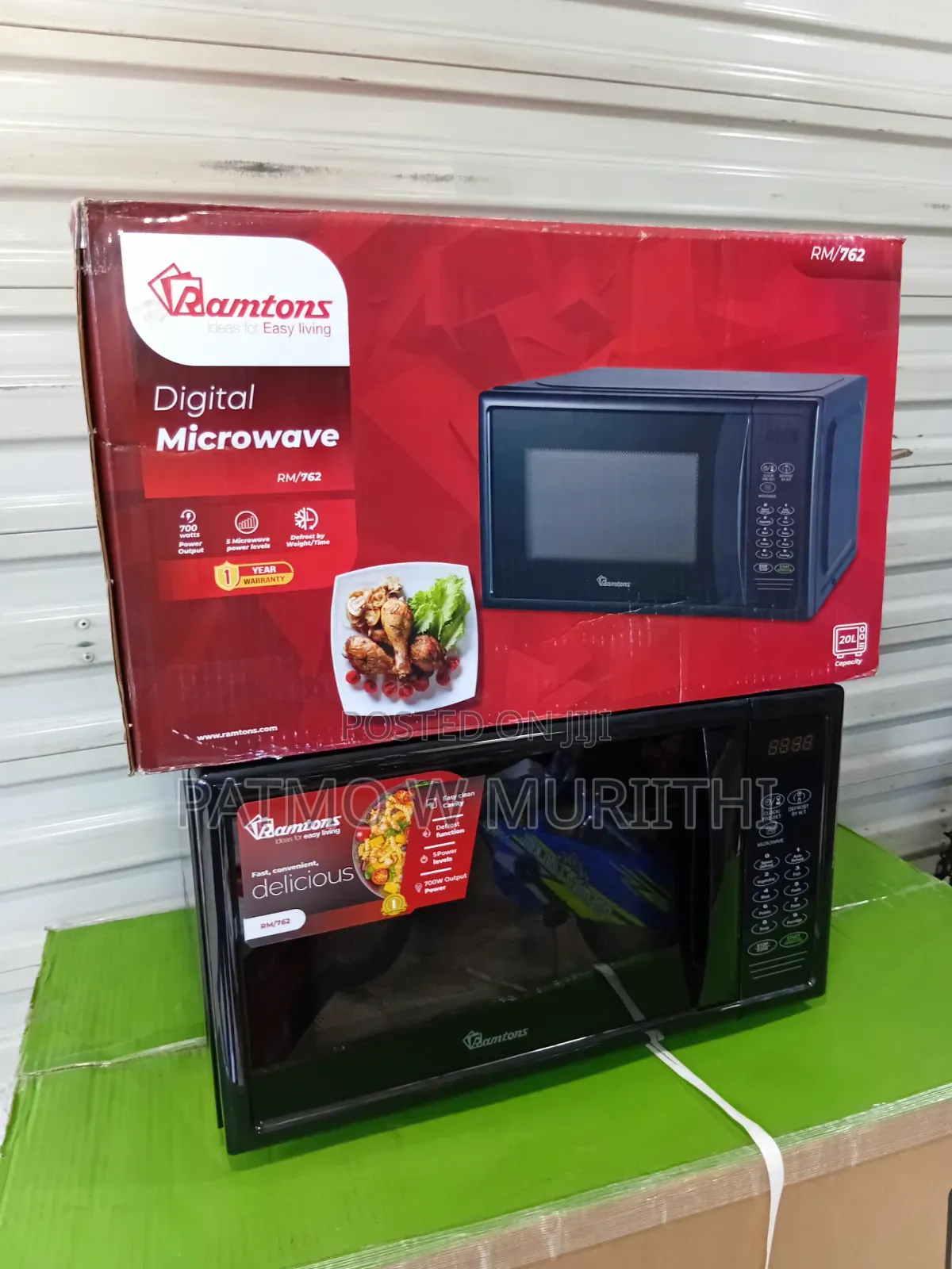 Ramtons Digital Microwave 20 Litres Rm 762