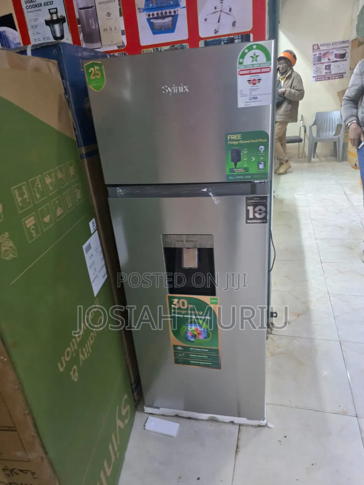 210l Synix Family Size Refrigerator With Dispenser