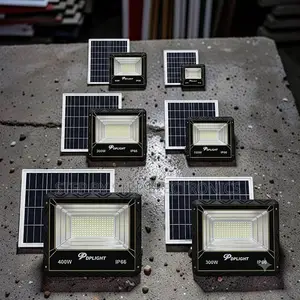 Dusk to Dawn 100W 300W 400W Solar Flood Light Wholesale