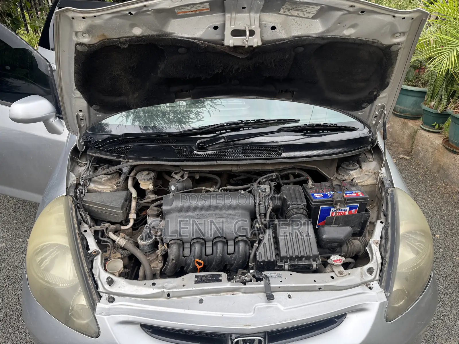 Honda Fit 2006 Silver