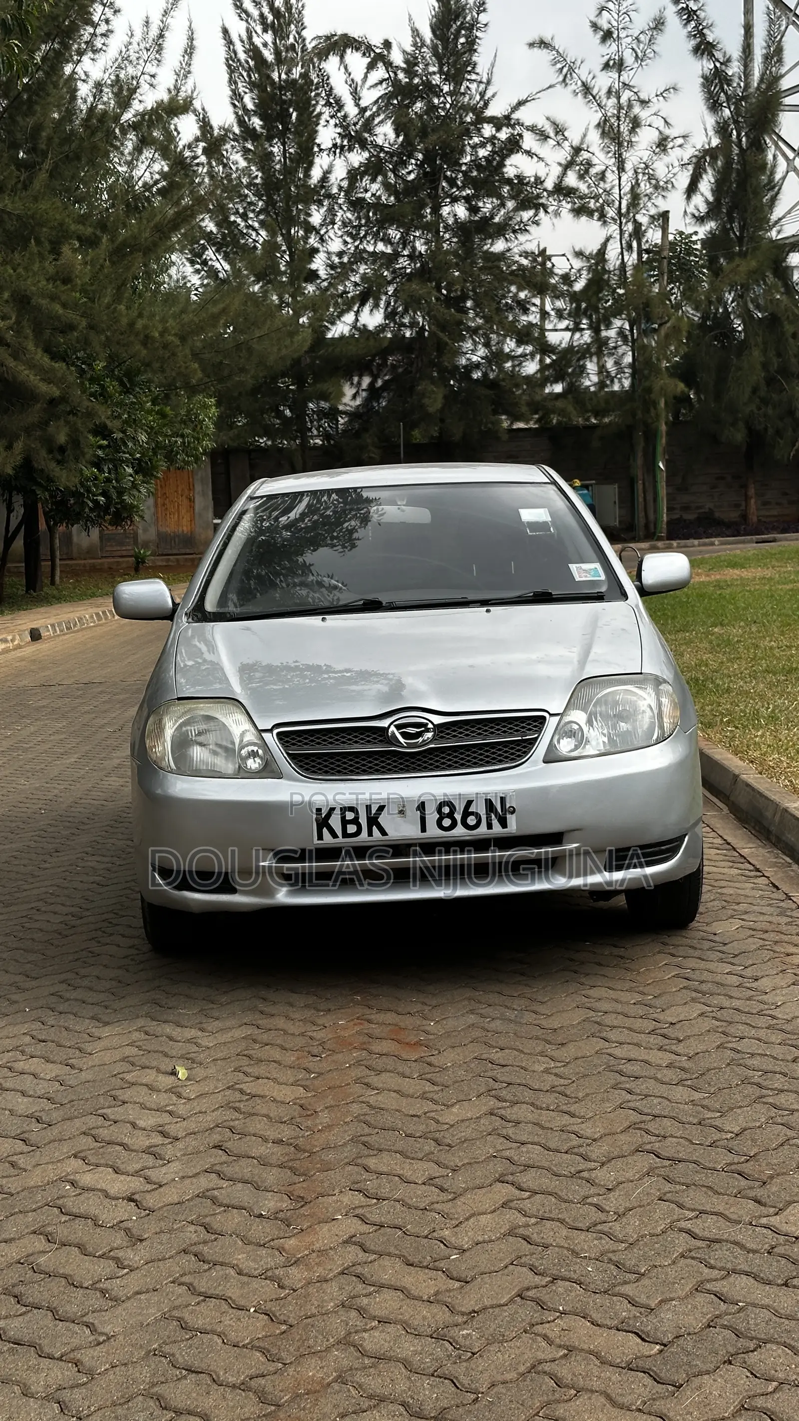 Toyota Corolla Fielder 2003 Silver