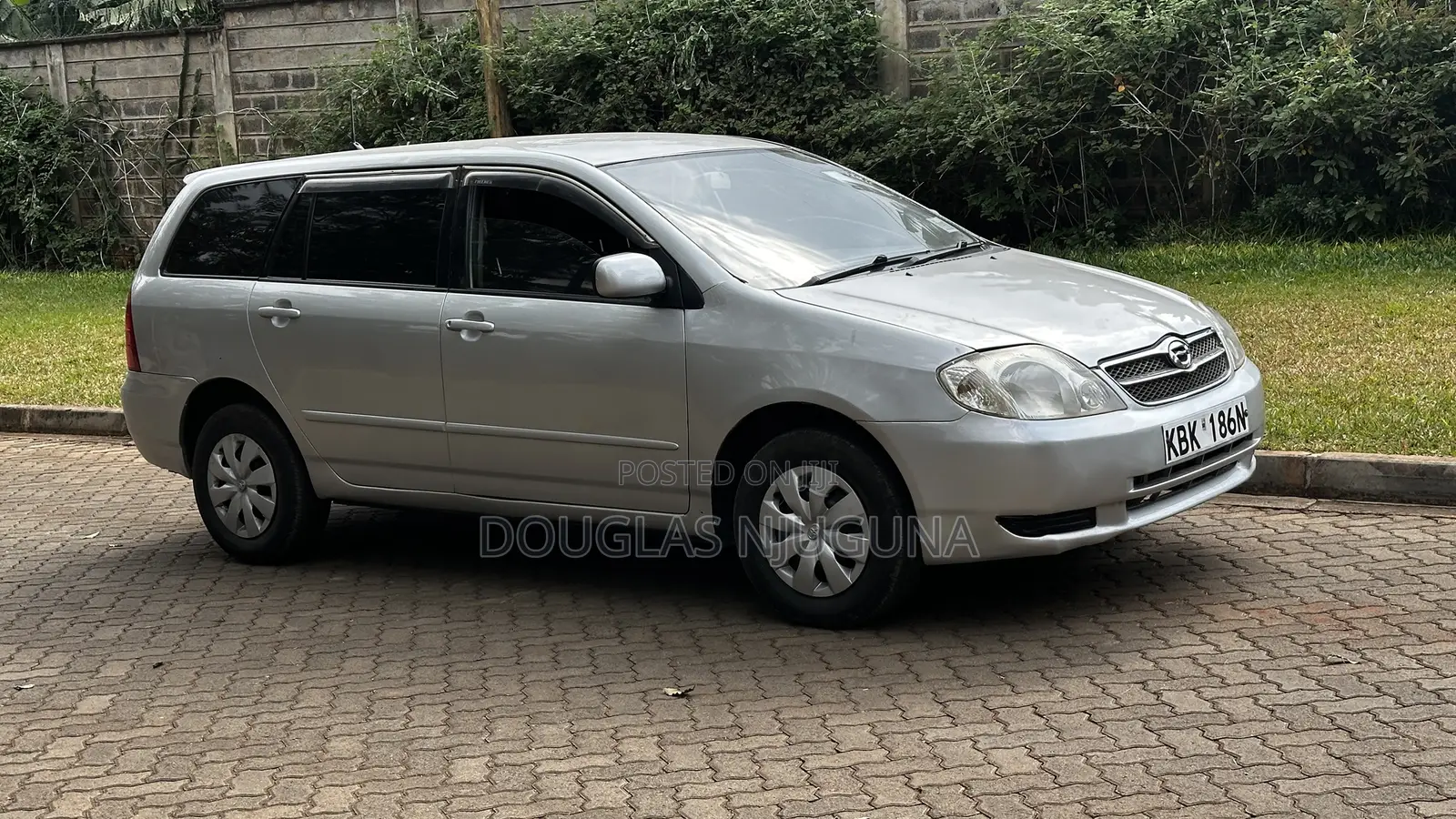 Toyota Corolla Fielder 2003 Silver