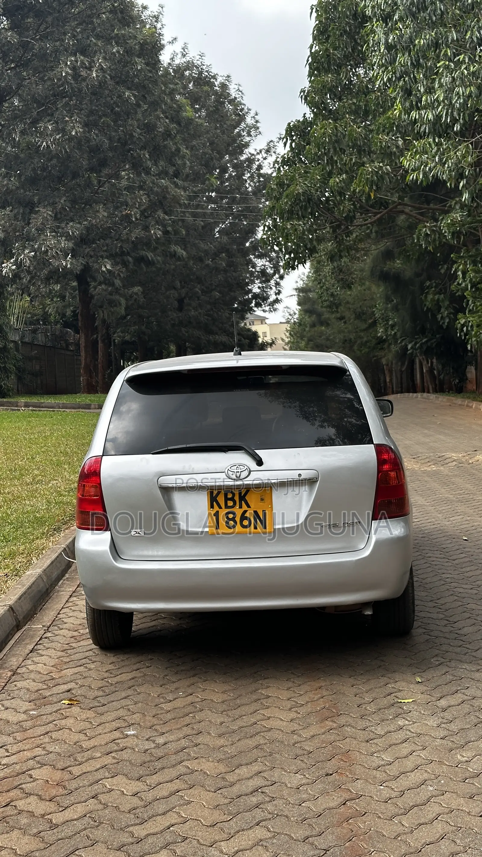 Toyota Corolla Fielder 2003 Silver