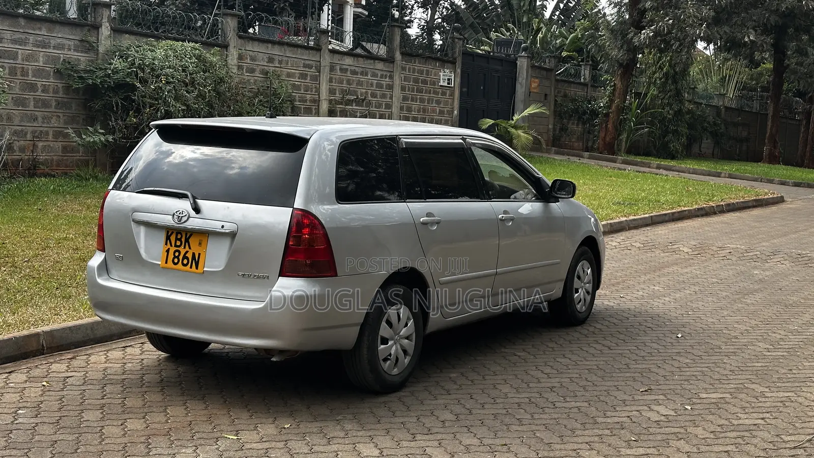 Toyota Corolla Fielder 2003 Silver