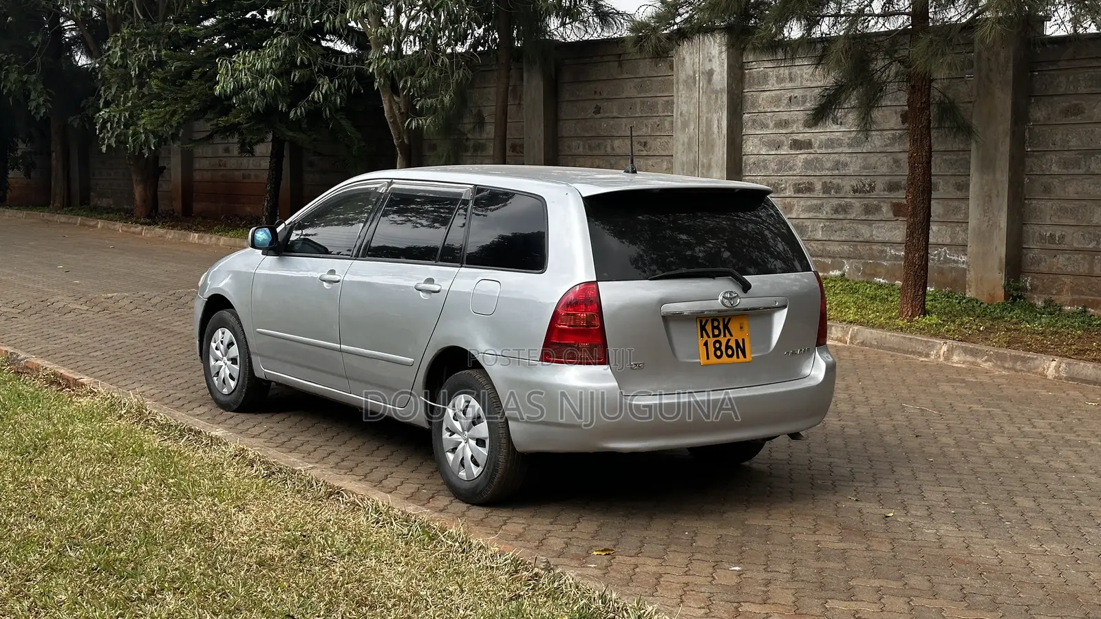 Toyota Corolla Fielder 2003 Silver
