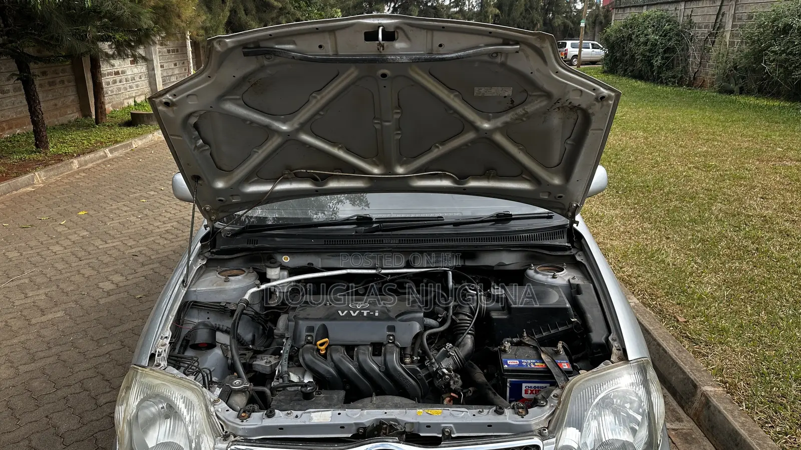 Toyota Corolla Fielder 2003 Silver