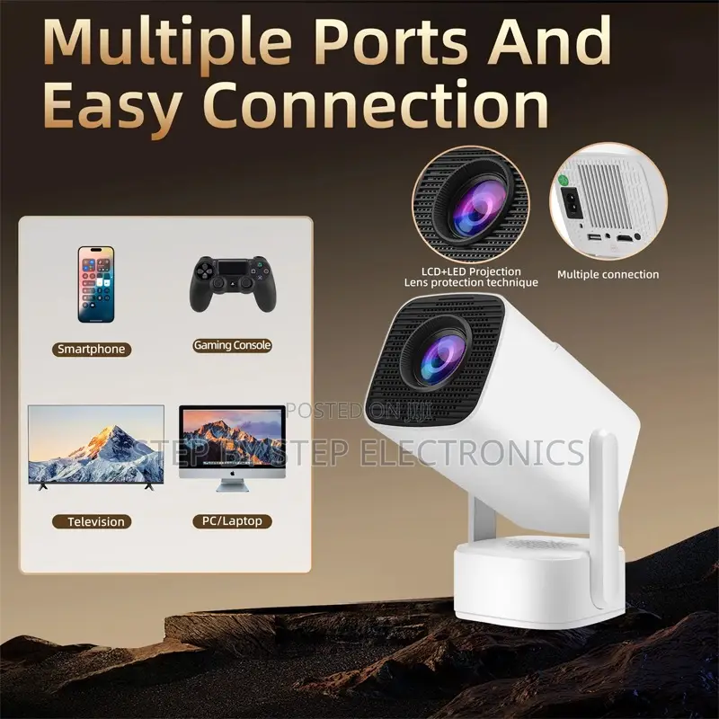 WIFI Support Hy300 HY320 Portable Android Projectors Wholesale Prices
