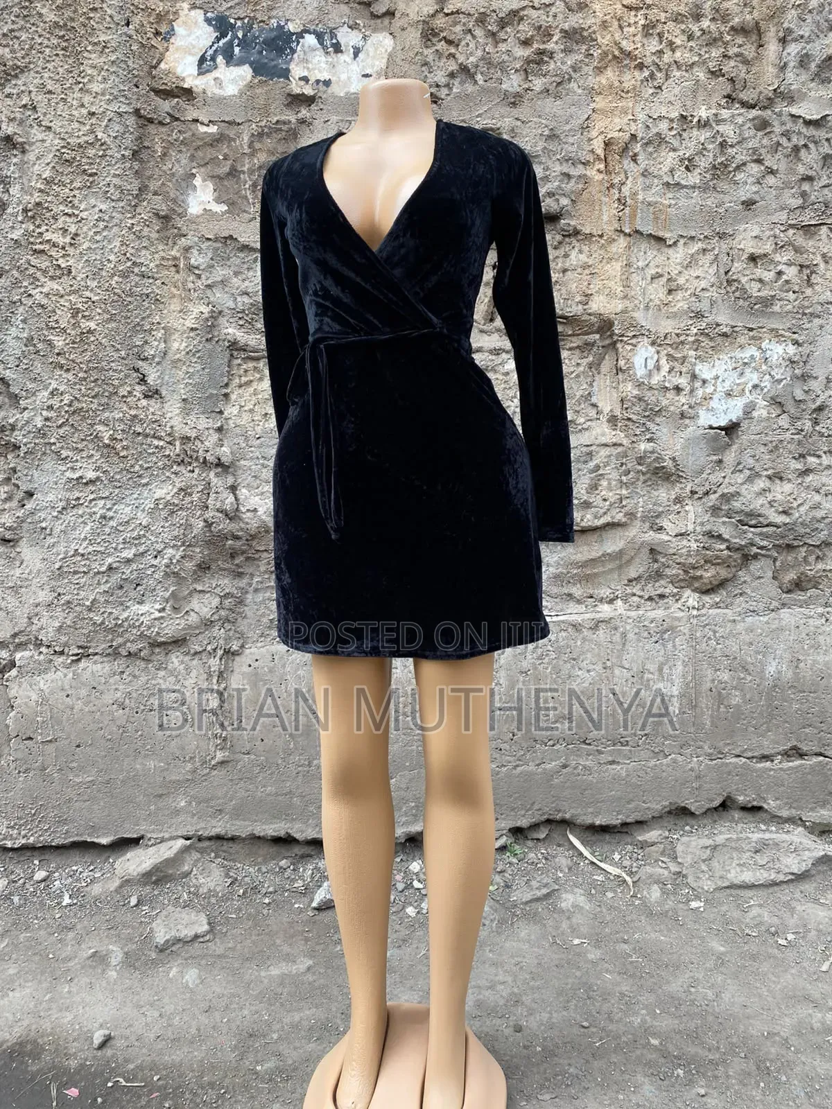 Short Long Velvet Dresses Thrift