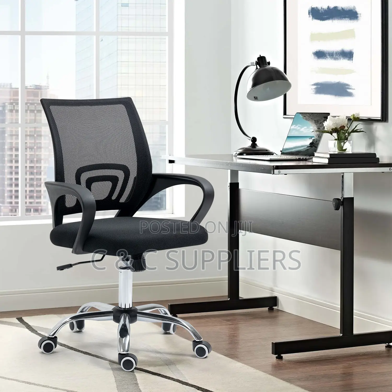 Computer Desk Task Mesh Chair.