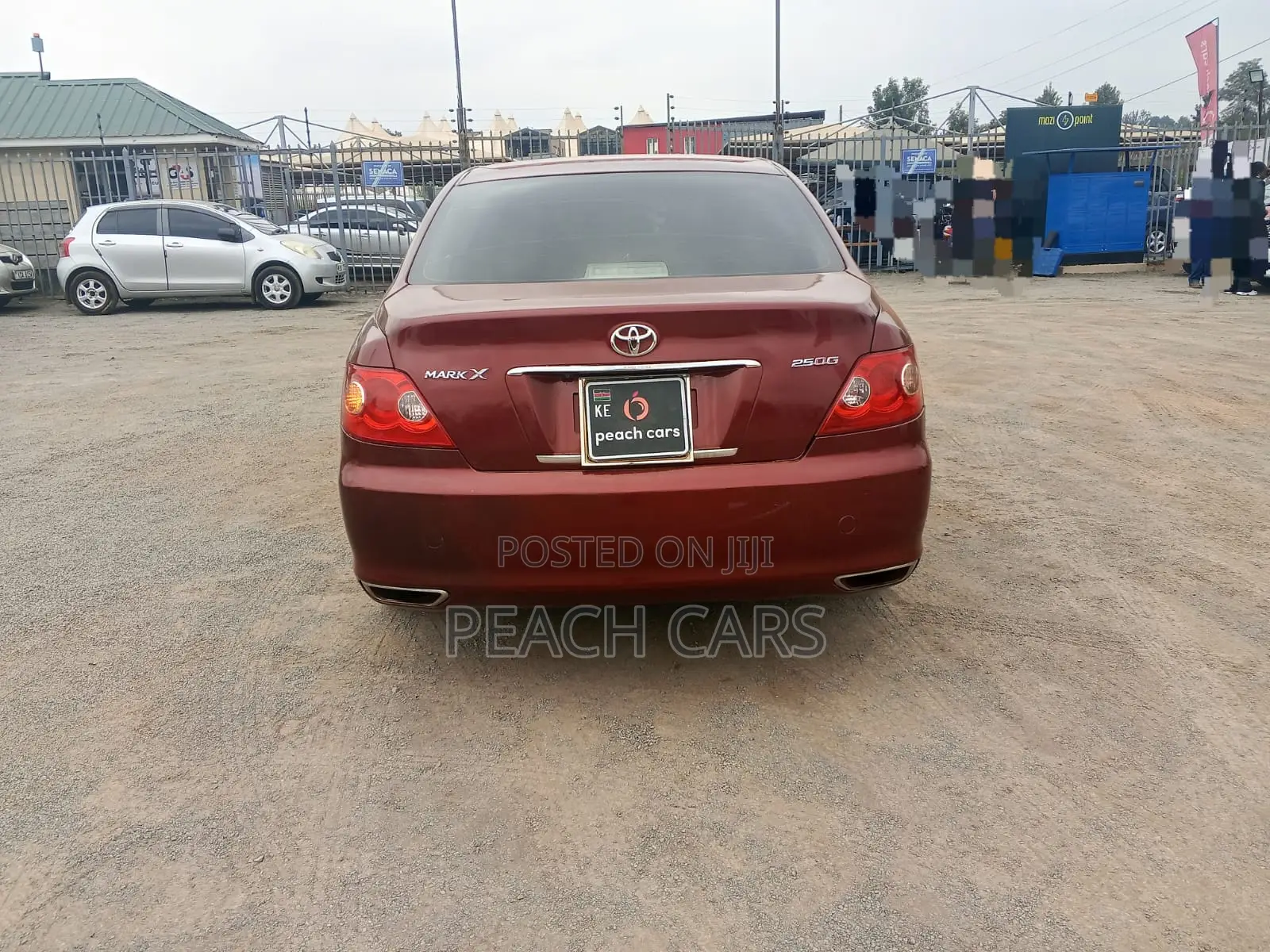 Toyota Mark X 2006 Red