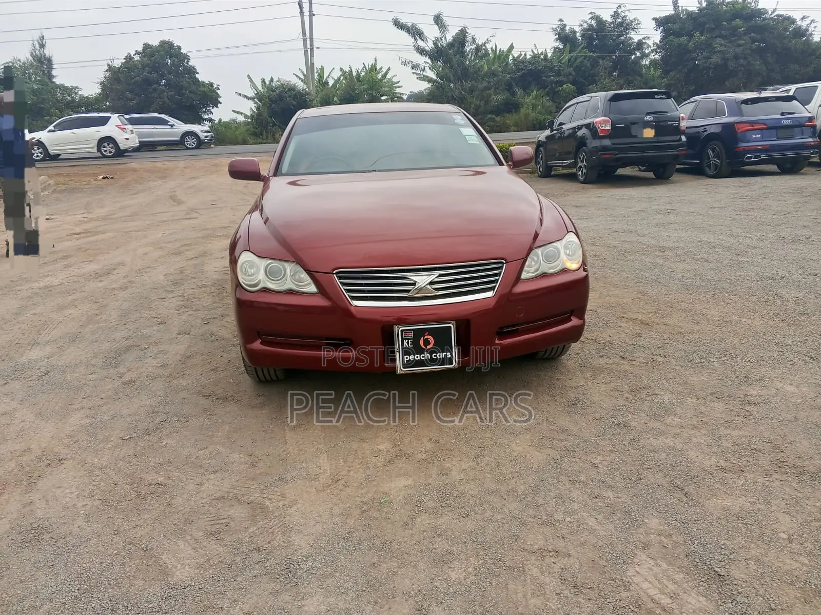 Toyota Mark X 2006 Red