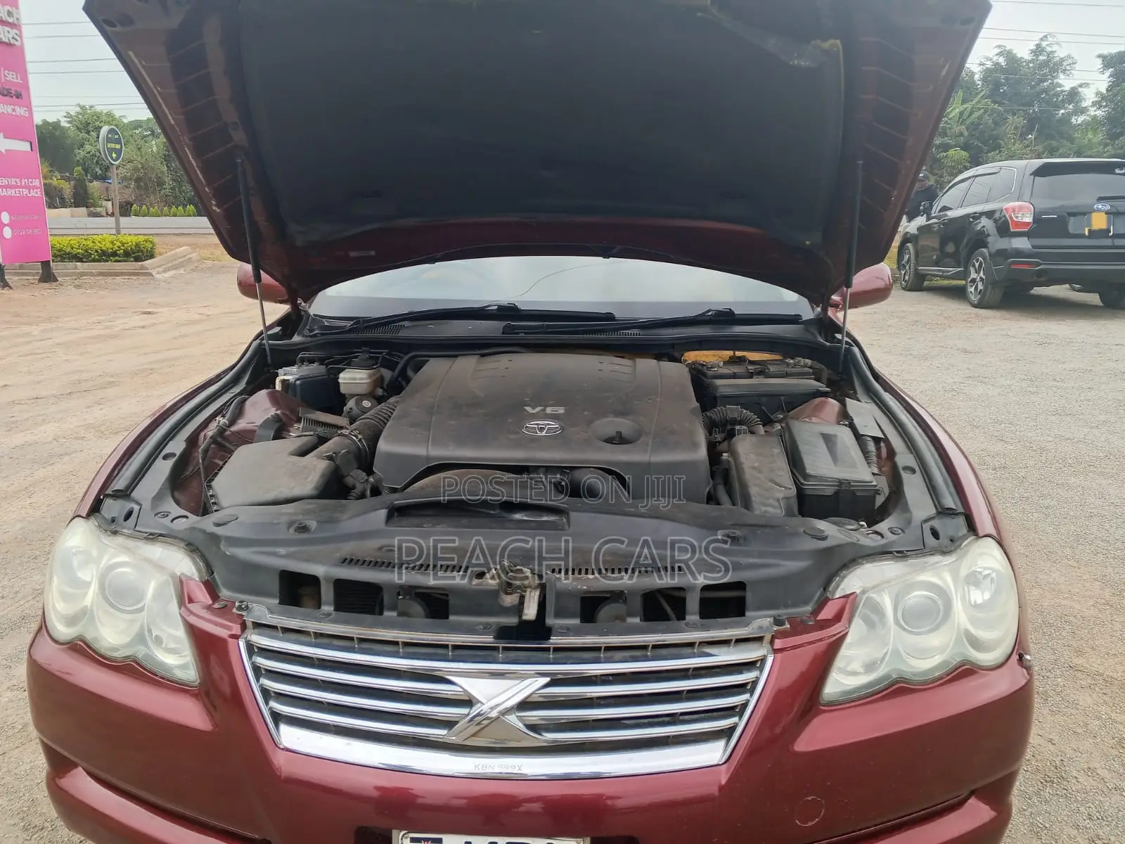 Toyota Mark X 2006 Red