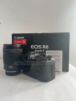 Canon EOS R5 Mark II Mirrorless Camera With 24-105mm F/4 Lens