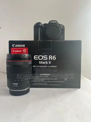 Canon EOS R5 Mark II Mirrorless Camera With 24-105mm F/4 Lens