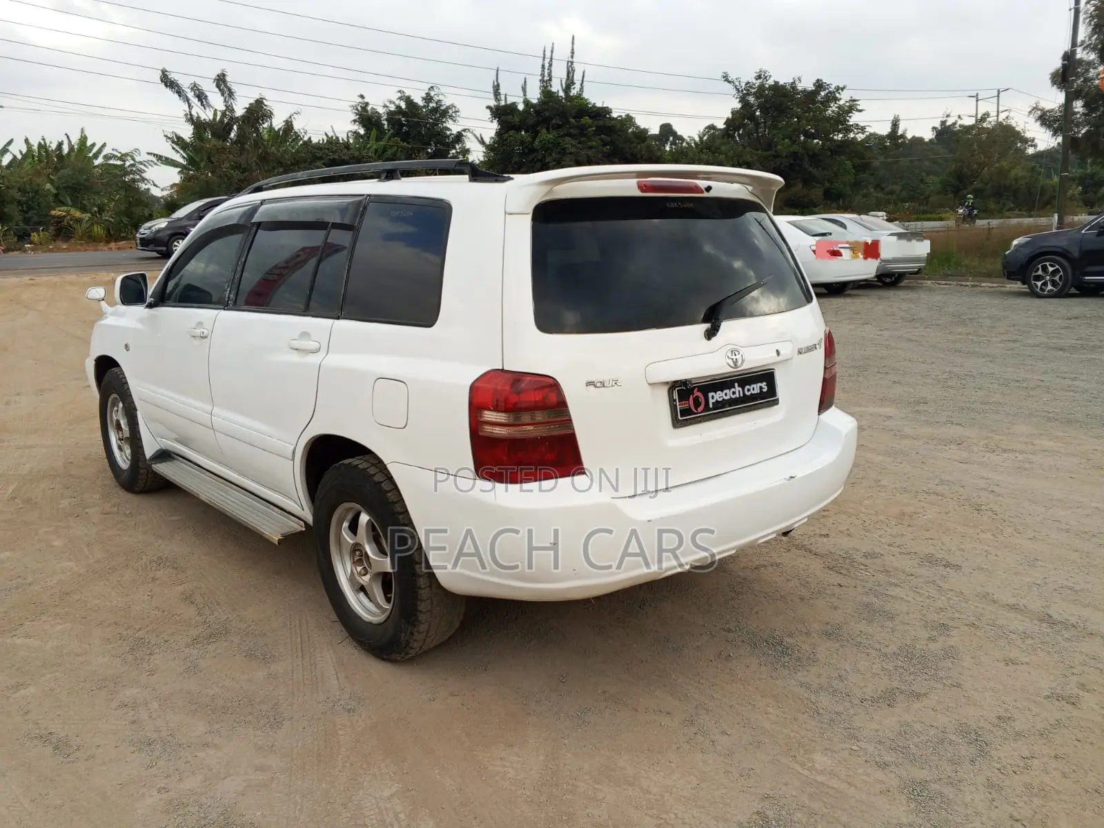 Toyota Kluger 2002 White