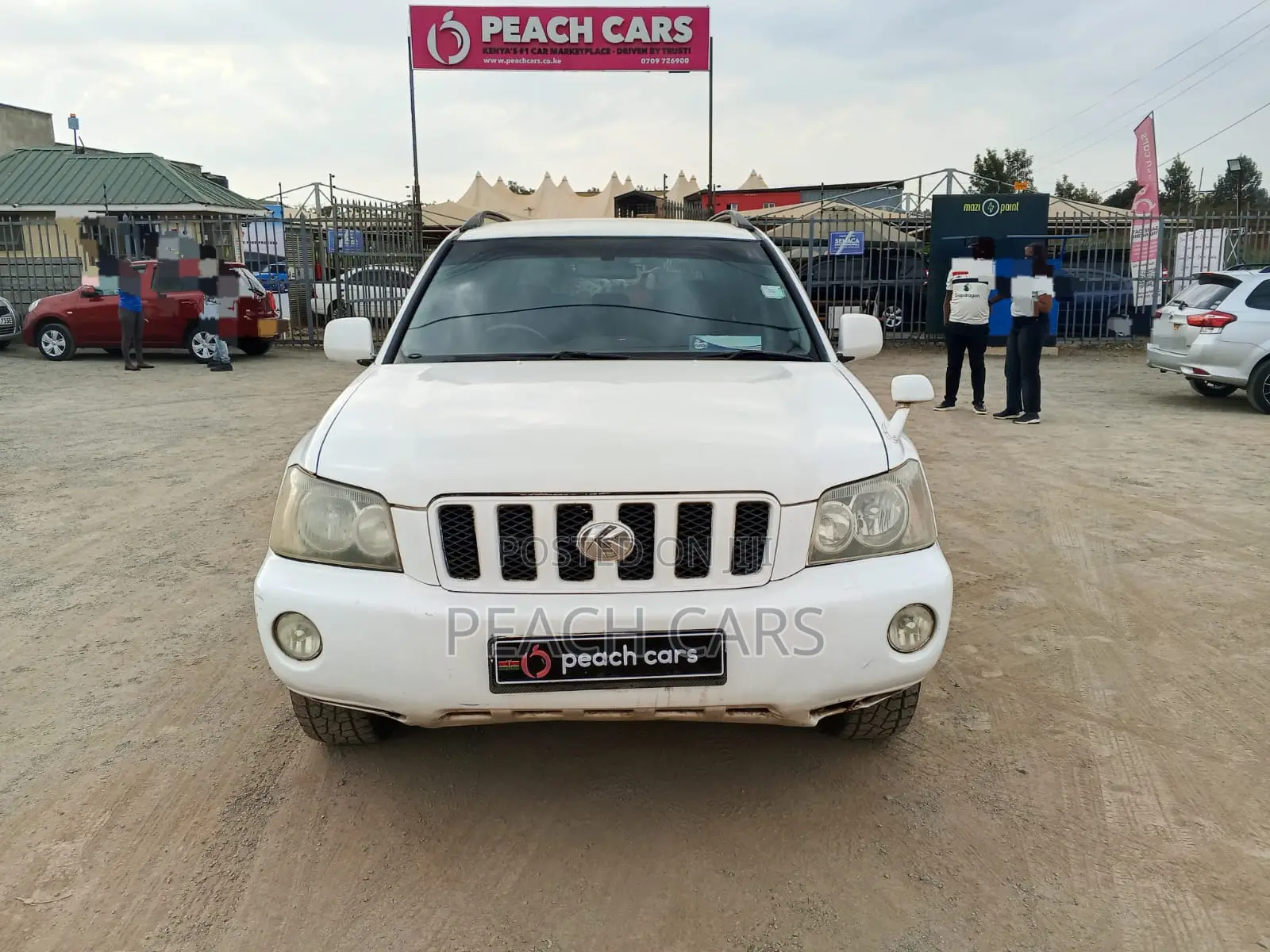Toyota Kluger 2002 White