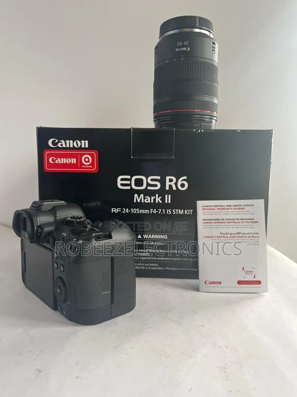 Canon EOS R6 Mark II Digital Camera With 24-105mm F/4l USM Lens