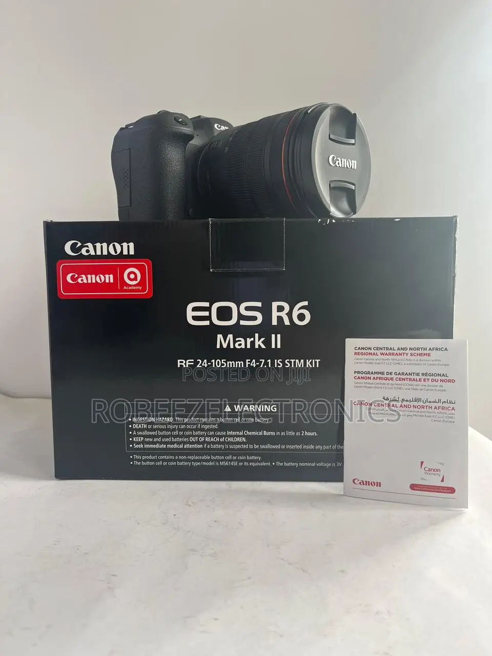 Canon EOS R6 Mark II Digital Camera With 24-105mm F/4l USM Lens