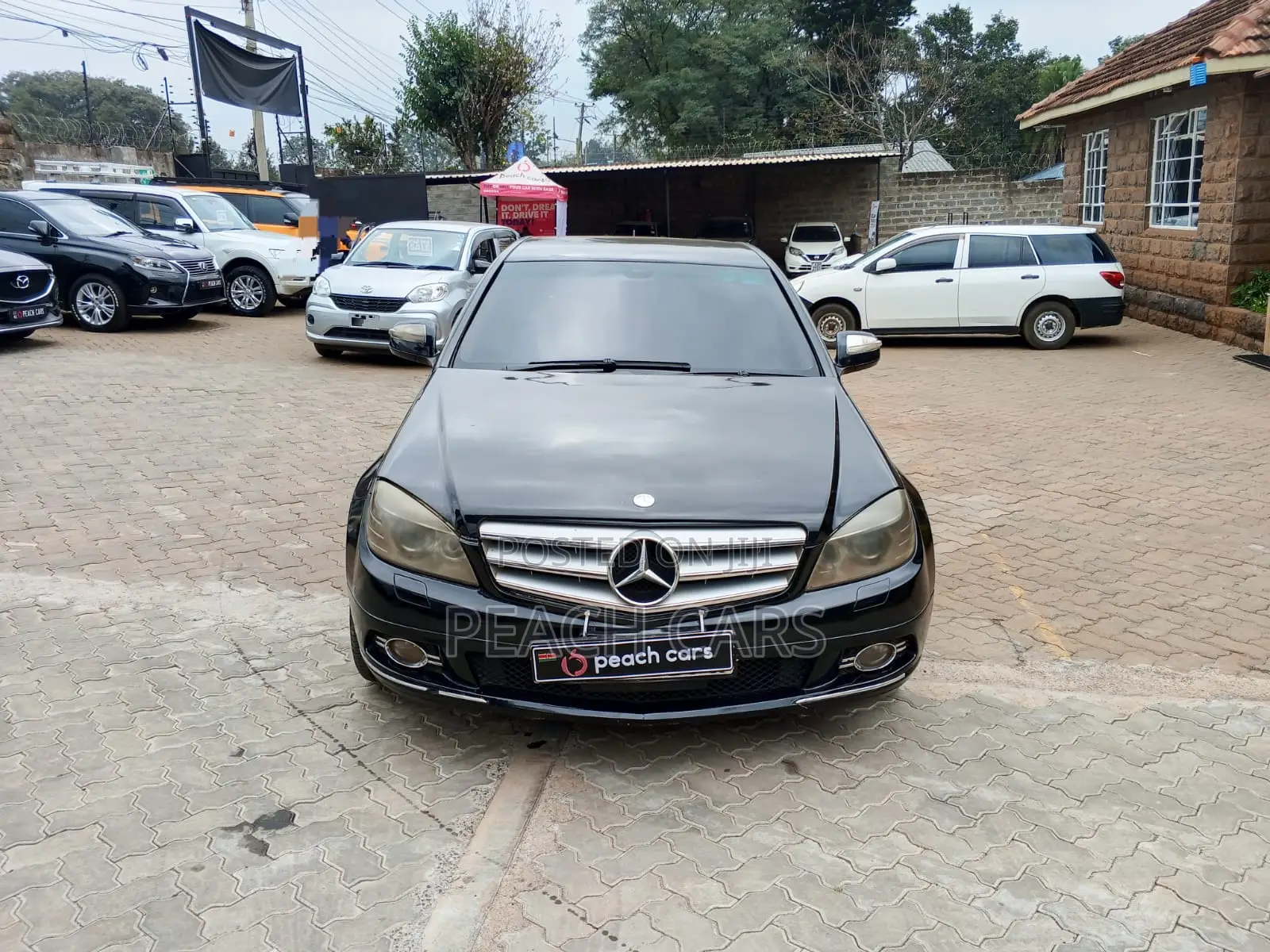 Mercedes-Benz C250 2008 Black