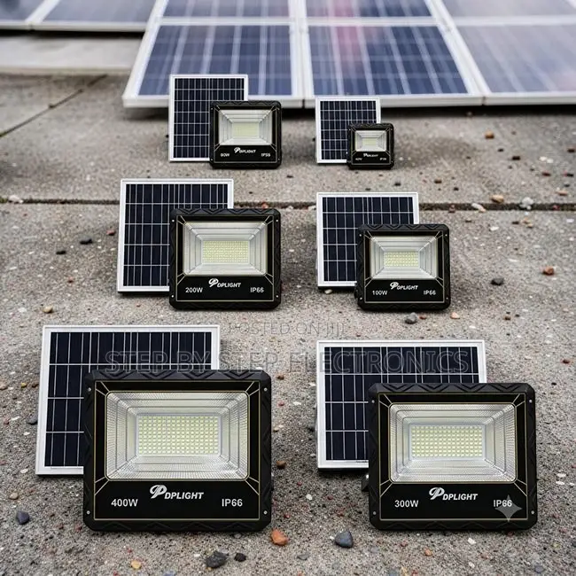 Powerful 100W 200W 400W Solar Flood Light Wholesale