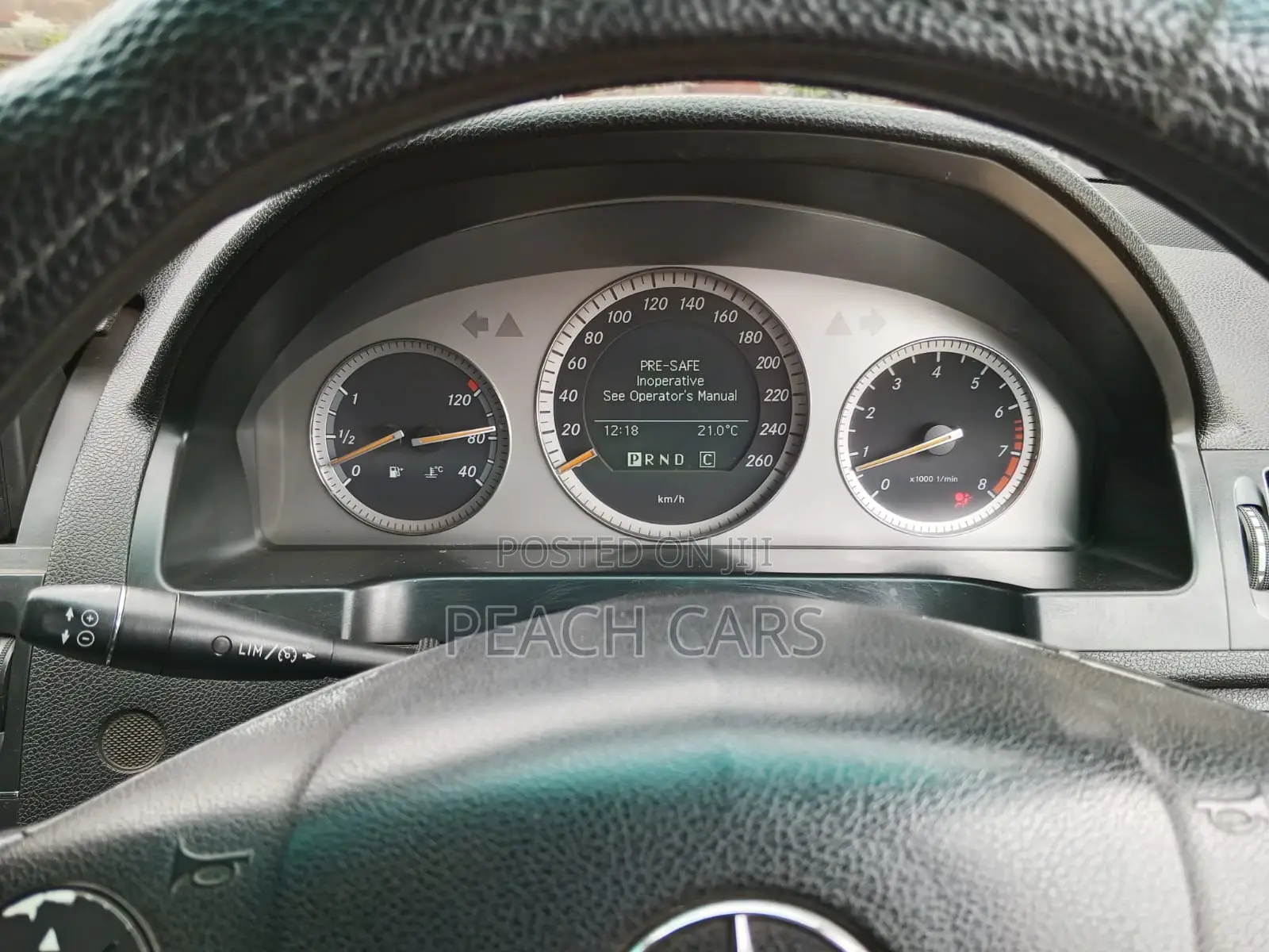 Mercedes-Benz C250 2008 Black