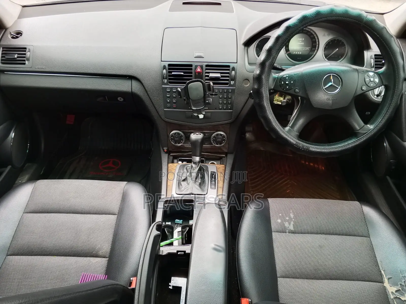 Mercedes-Benz C250 2008 Black