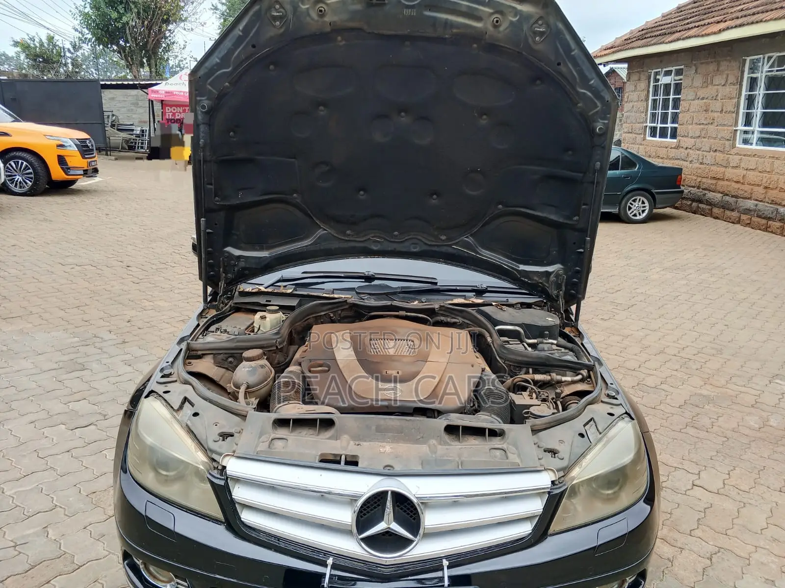 Mercedes-Benz C250 2008 Black