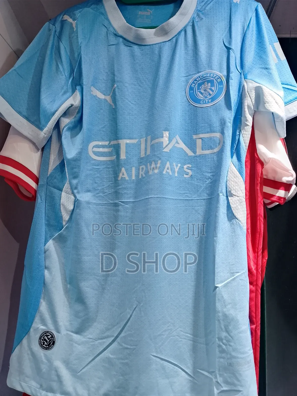 Manchester City Home Football Jersey
