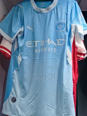 Manchester City Home Football Jersey