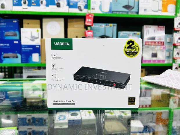 Ugreen HDMI Splitter 1-in-4-Out –HDMI Video Splitter for Media Devices