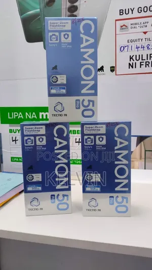 New Tecno Camon 50 Pro 256 GB Blue