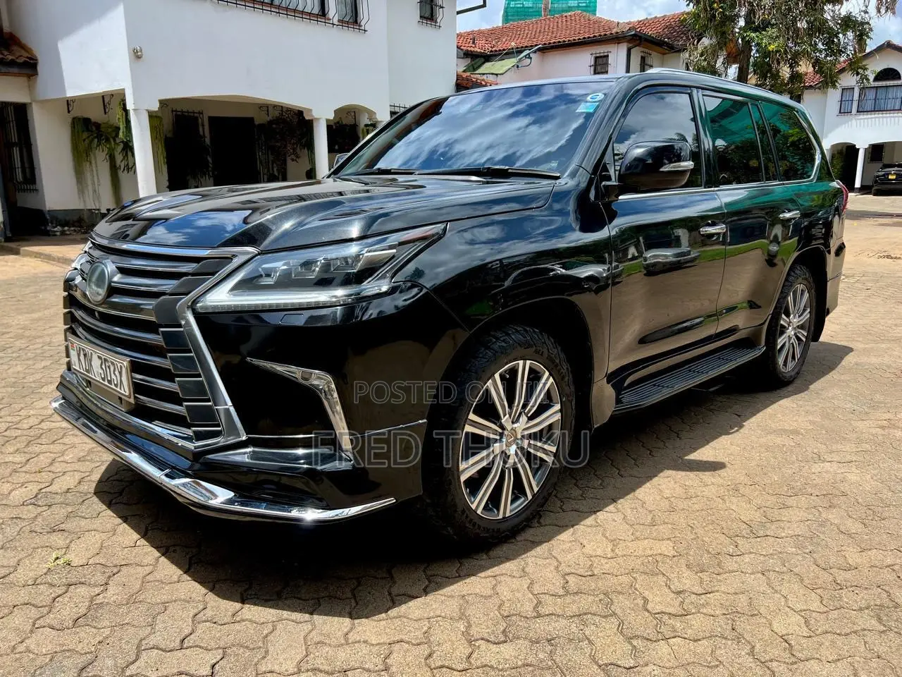 Lexus LX 570 AWD 2016 Black