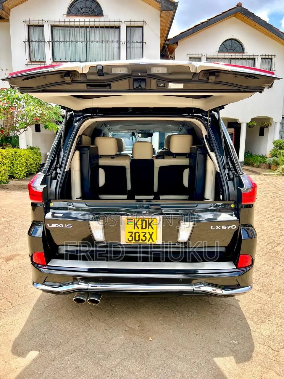 Lexus LX 570 AWD 2016 Black