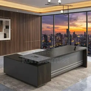 Office Desk; 1.6 Meters Executive L Shape Command Office Desk