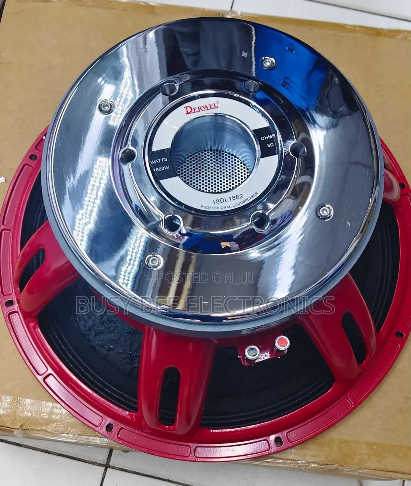 New Derwel Pd 1882 Bass Speaker Available