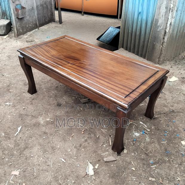 Modern Solid Wood Coffee Table for Stylish Living - thumbnail 2