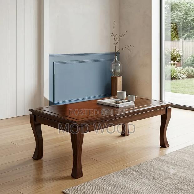 Modern Solid Wood Coffee Table for Stylish Living