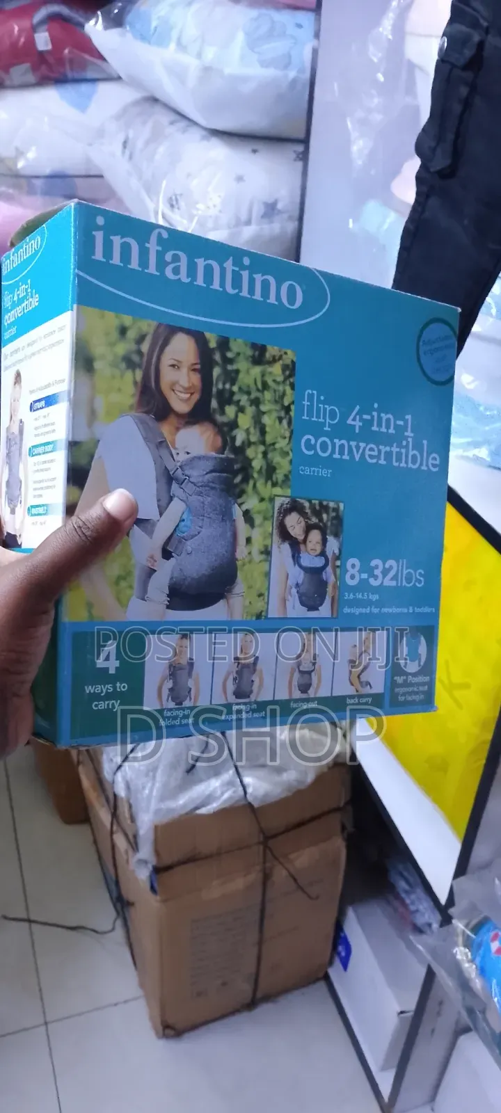 Infantino 4 in 1 Convertible Baby Carrier