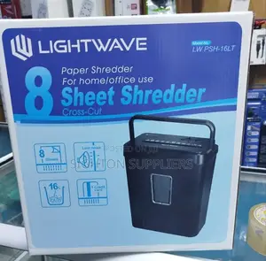 Lightwave 8 Sheets Paper Shredder 16L