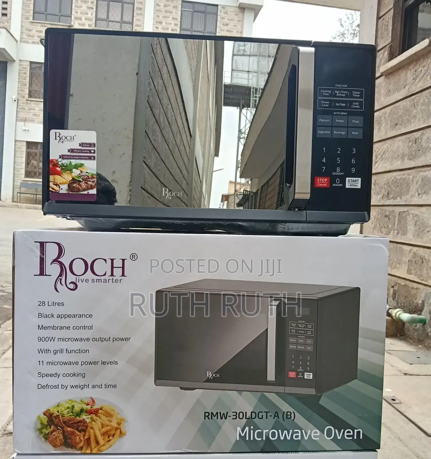 30 Litres Manual Roch Microwave With Grill