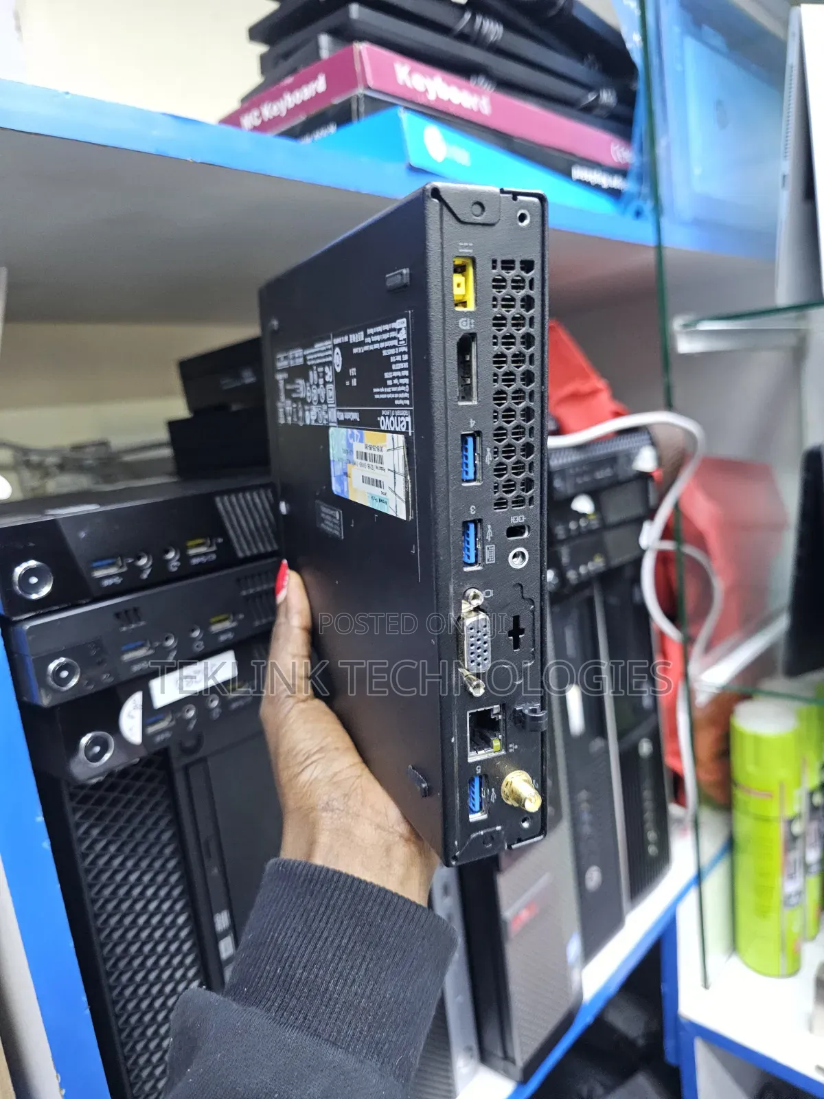 Desktop Computer Lenovo ThinkCentre M93p 8GB Intel Core i5 HDD 500GB